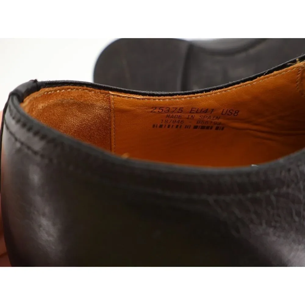 Magnanni Federico Classic Cap Toe Oxford Napa Leather Lace Up Mens Size 8